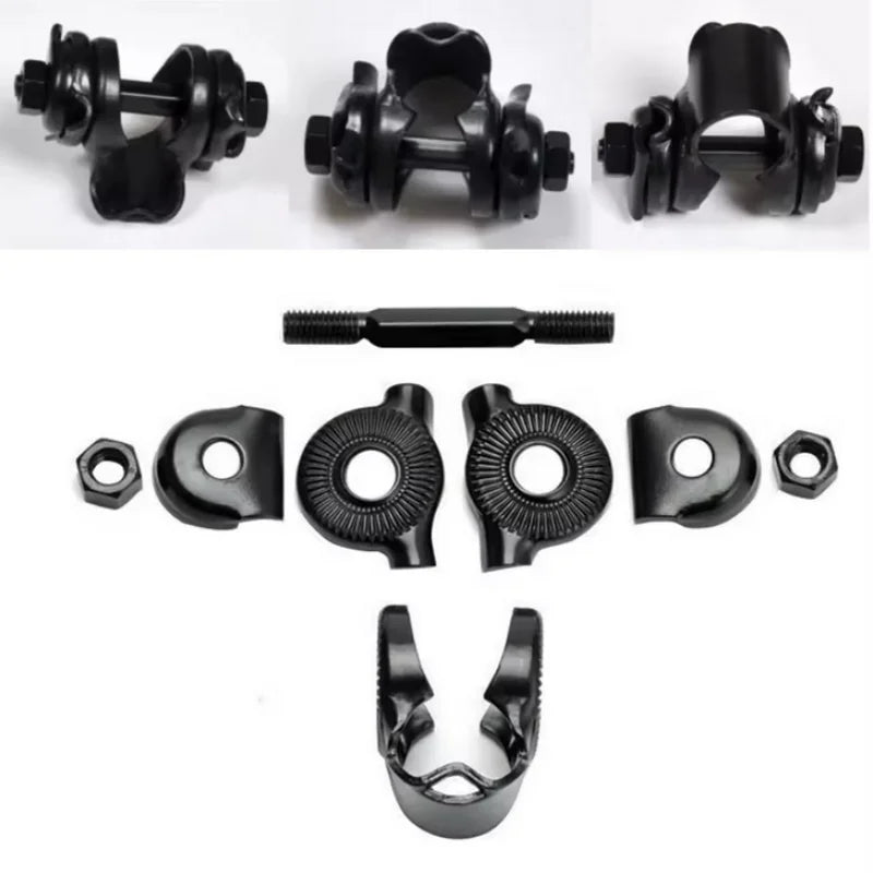 Bike Seat Post Clamp Saddle Rail Conversion Adapter for Standard Saddles