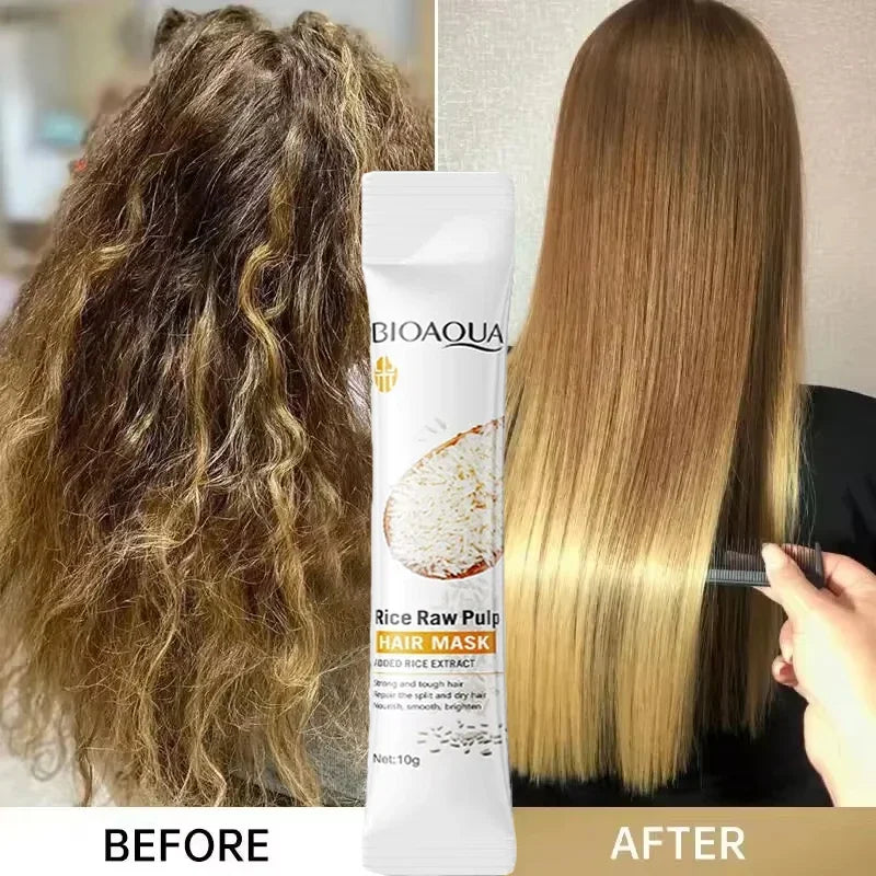 Magical Hair Mask Professional Repair Treatment For Dry Damaged Hair - 9
