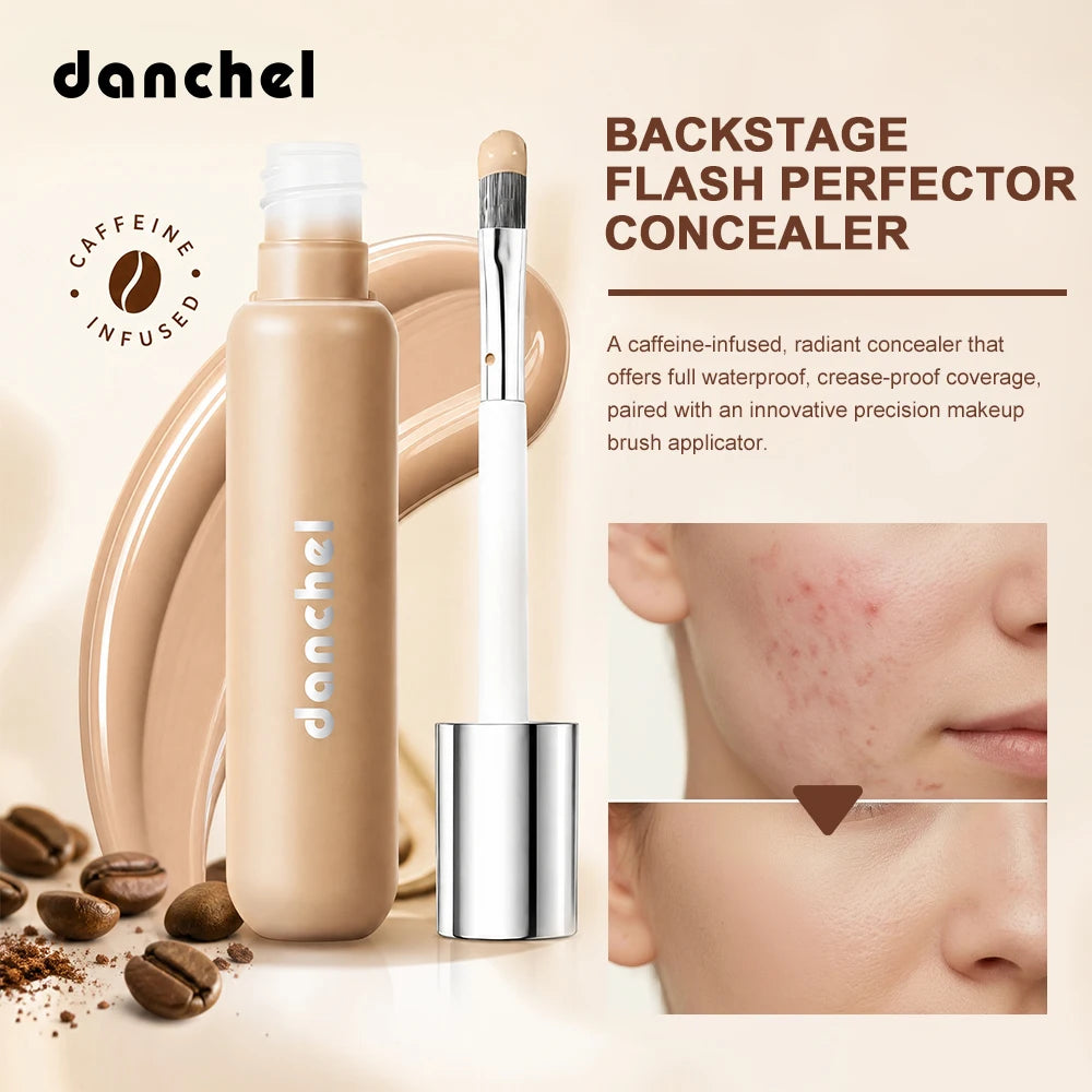 Liquid Concealer Full Coverage Waterproof Dark Circle Corrector - 4