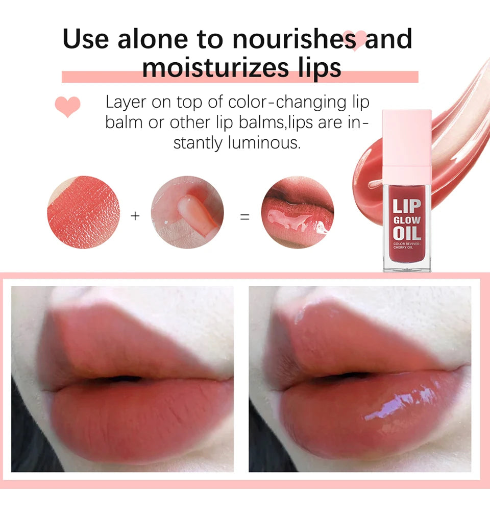 Moisturizing Lip Gloss Mirror Water Lip Glaze Nourishing Liquid Lipstick - 10