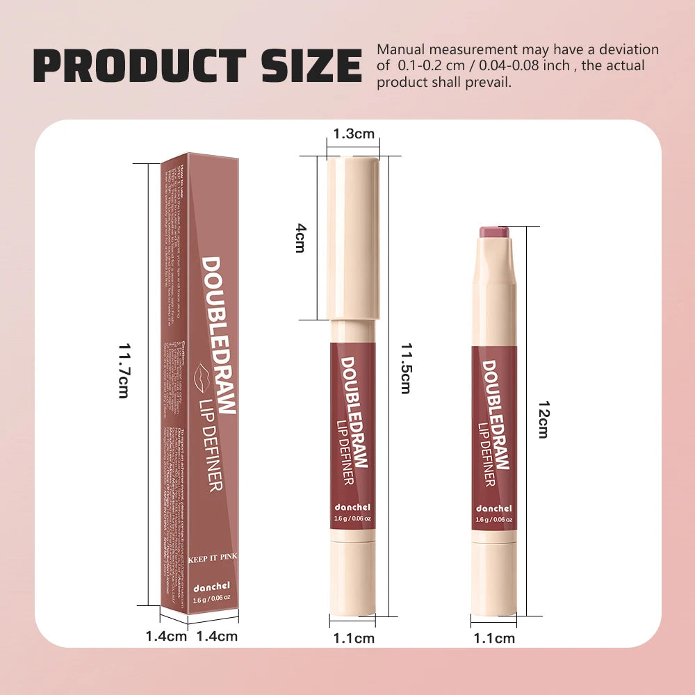 2 in 1 Lip Liner & Matte Velvet Lip Gloss Duo