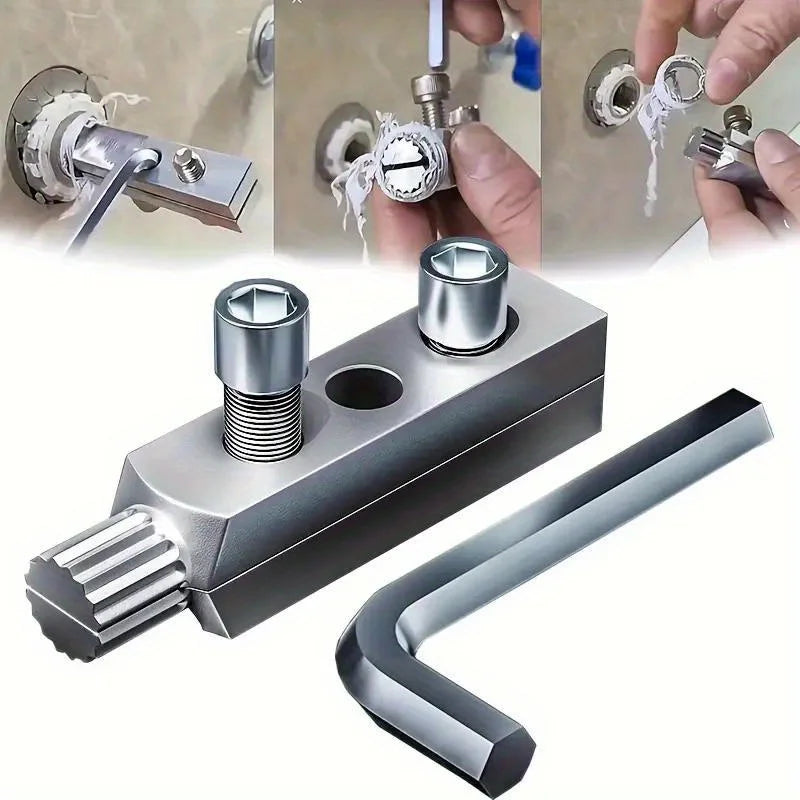 Broken Pipe Extractor Tool Set for Faucet and Water Pipe Removal