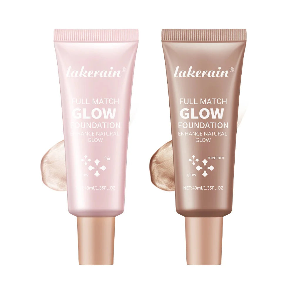 Glowing Liquid Foundation Moisturizing Highlighter Makeup Base
