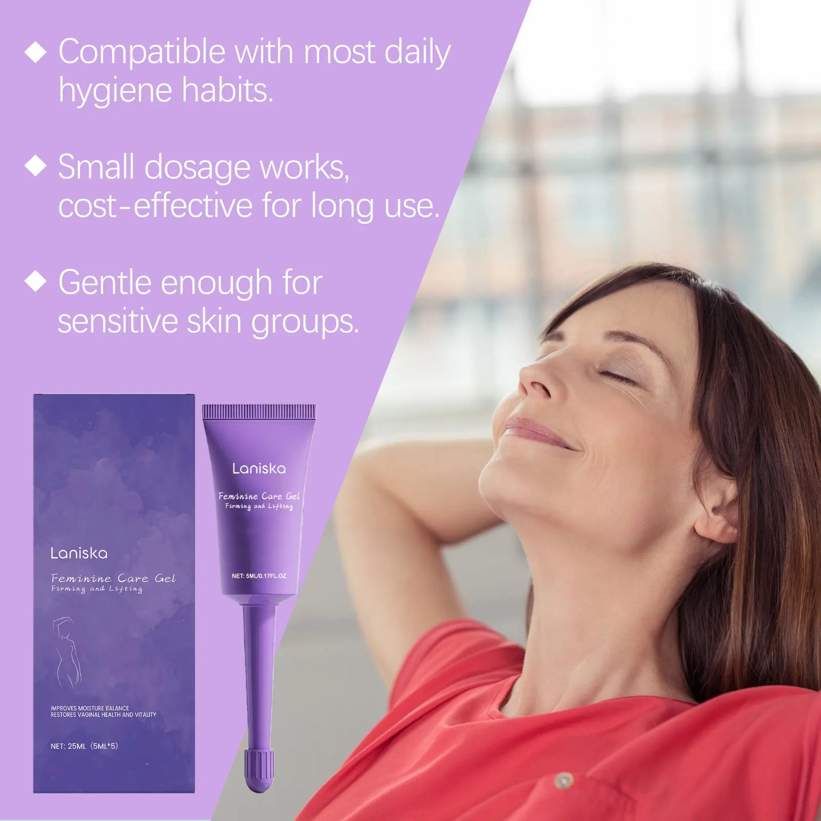 Laniska Feminine Care Gel Private Parts Cleansing Firming Anti Itch - 15
