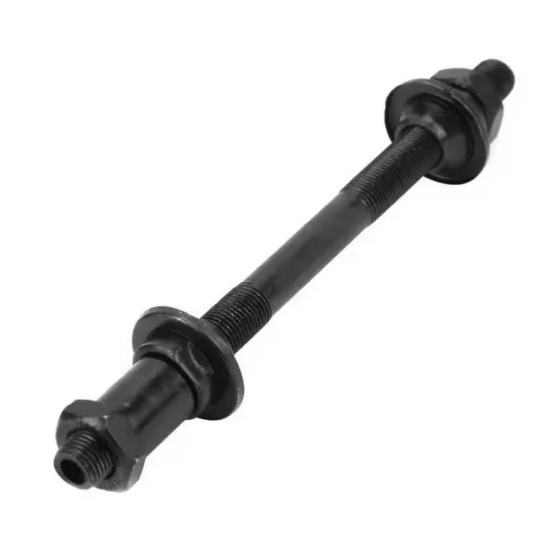 Mountain Bike Hollow Hub Shaft Quick Release Steel Axle Front Rear Set