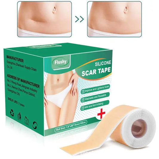 Silicone Gel Scar Patch Self Adhesive Skin Burn Care Tape