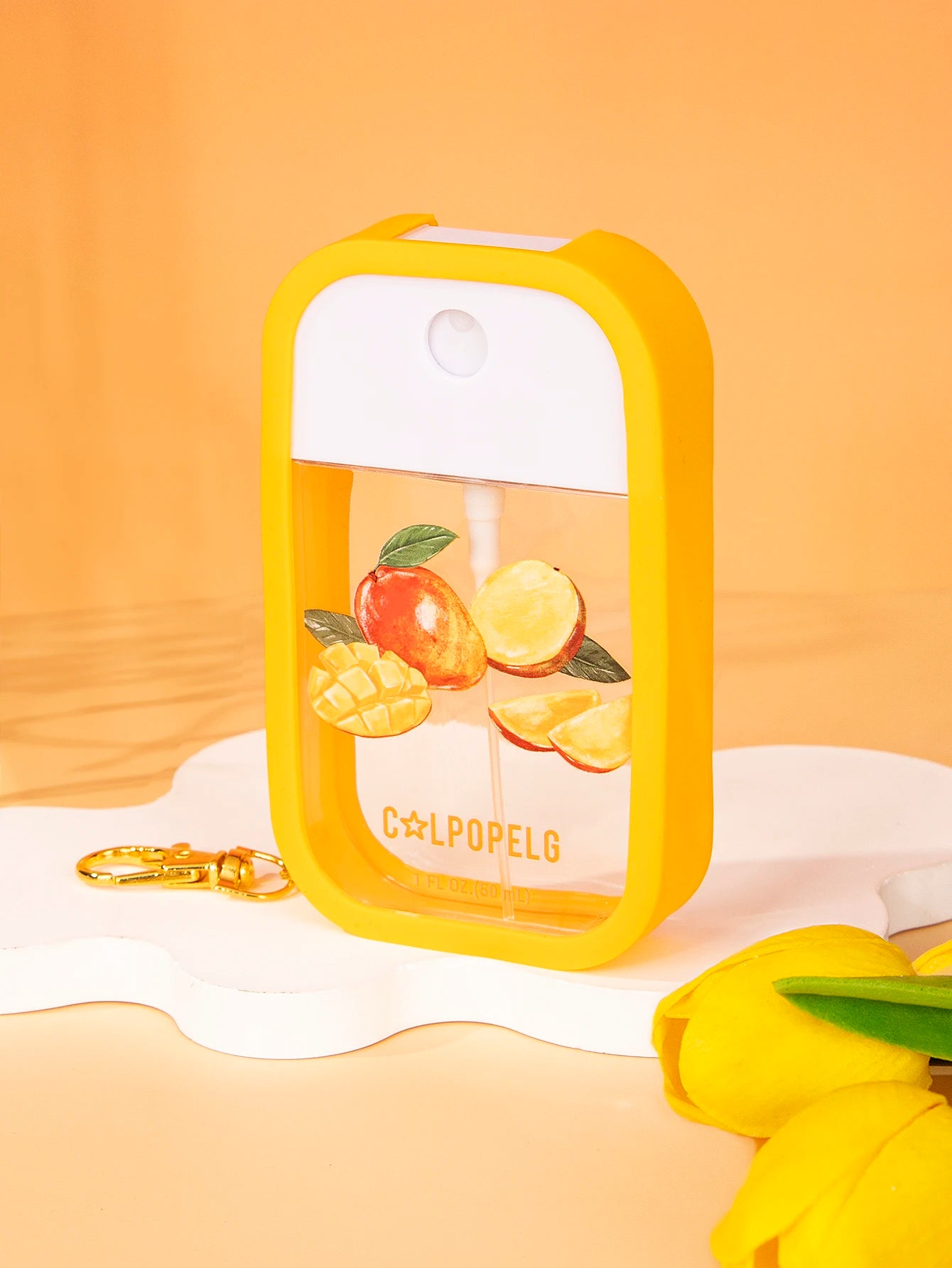 YOCITY 50ml Portable Air Freshener and Hand Sanitizer Spray with Keychain