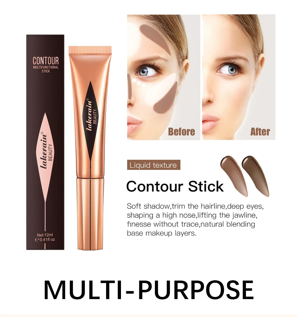 Liquid Contour Wand Blusher Highlighter Makeup Stick