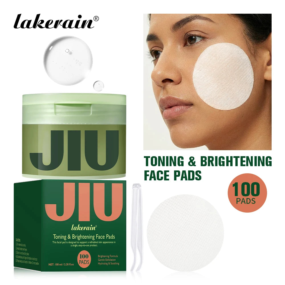 Nicotinamide Skincare Toner Pads Brightening Facial Mask