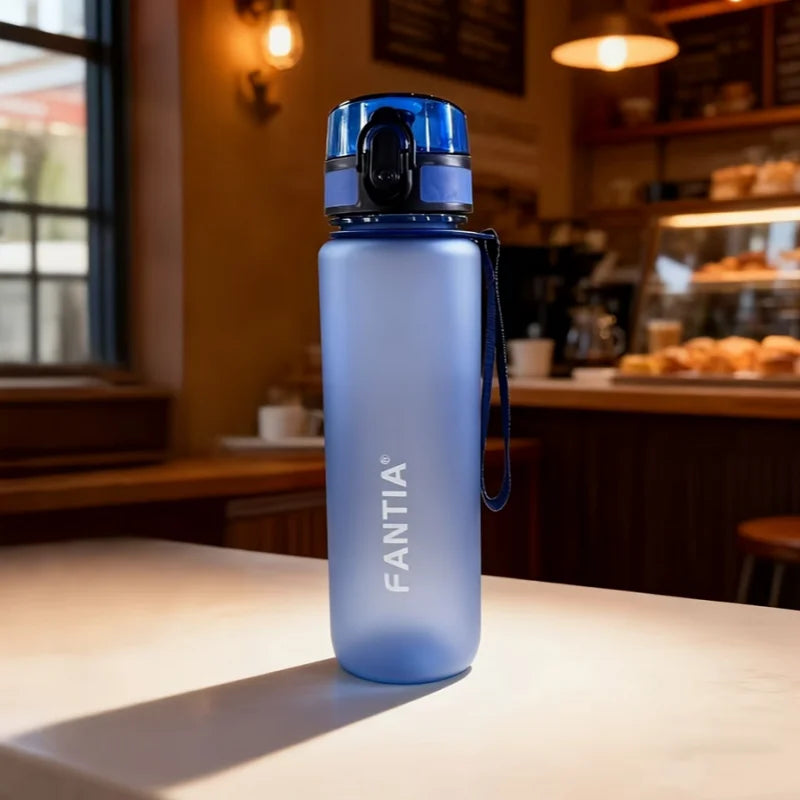 Fantia 700ml Portable Sport Water Bottle Reusable BPA Free Matte Flask - 12