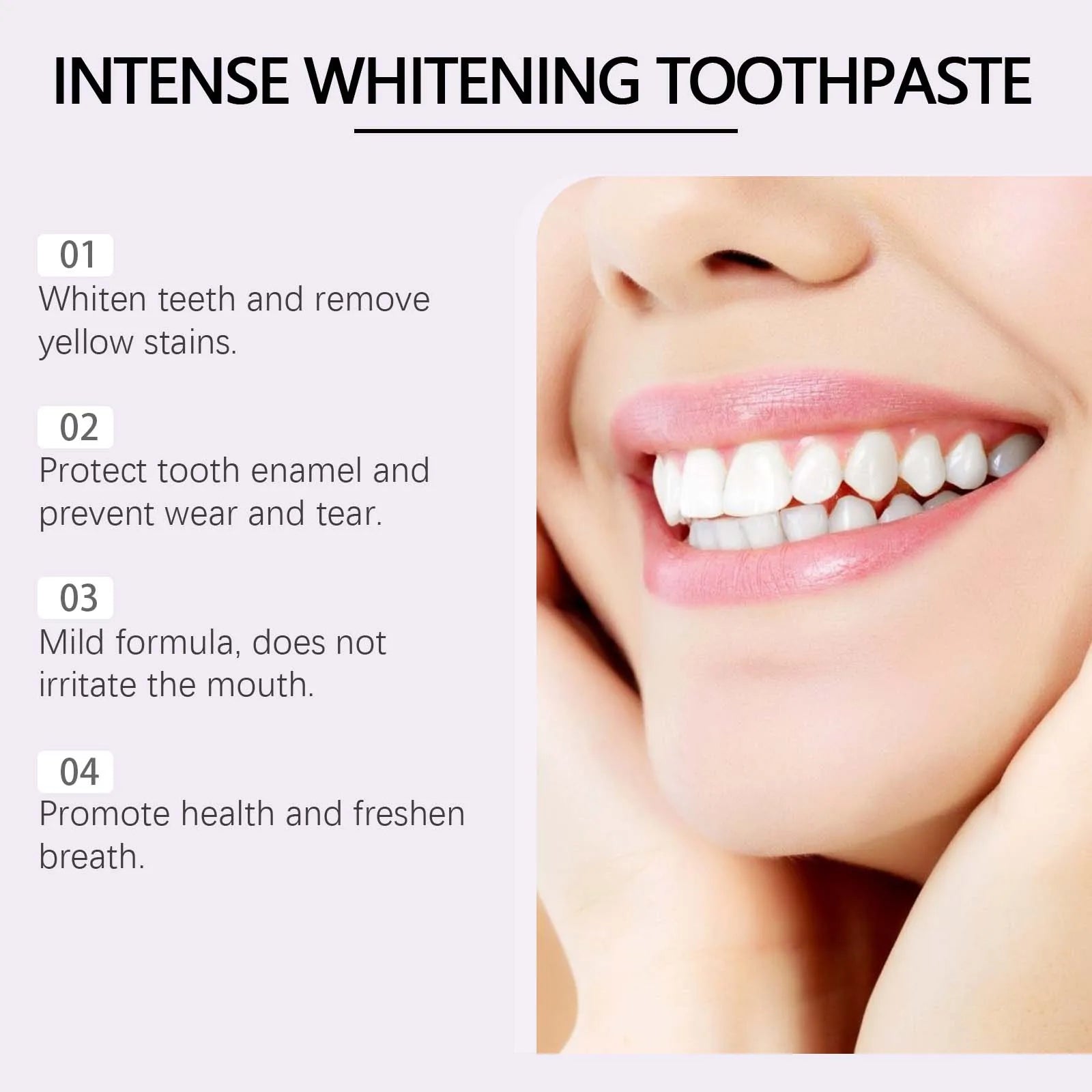 Oralhoe Whitening Toothpaste Stain Removal Plaque Enamel Repair - 10