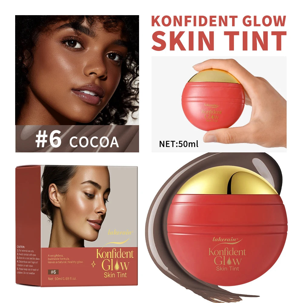 Hydrating Glow Skin Tint Liquid Foundation Makeup Base - 23