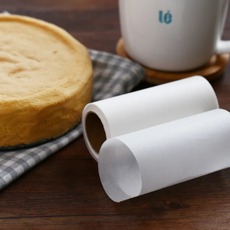 Non-Stick Baking Parchment Paper Roll for Cake Pan Liner and Air Fryer - 5