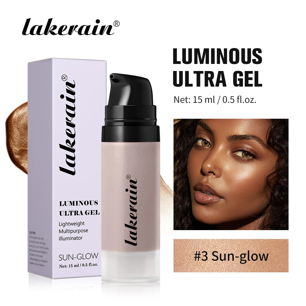 Lakerain Glowy Super Gel Lightweight Dewy Liquid Illuminator Primer