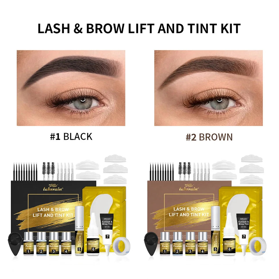 Lash Lift and Tint Kit Brow Lamination Perming Tool Set - 8