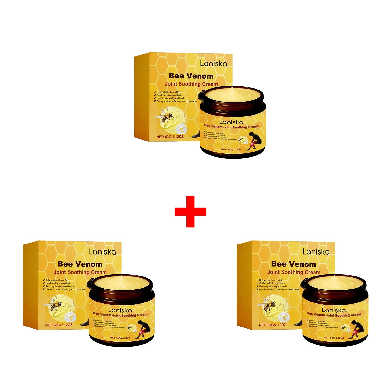 Bee Venom Joint Soothing Cream Body Care Massage Cream - 19