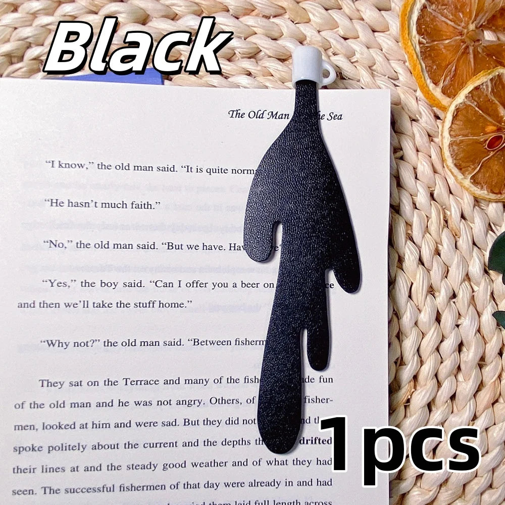 Spilled Coffee Bookmark Unique Reading Corner Marker for Book Lovers - 16