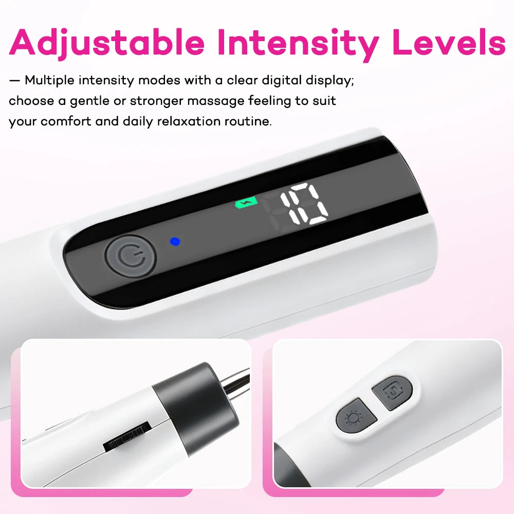 Multifunctional Electric Double Head Meridian Massage Pen - 12