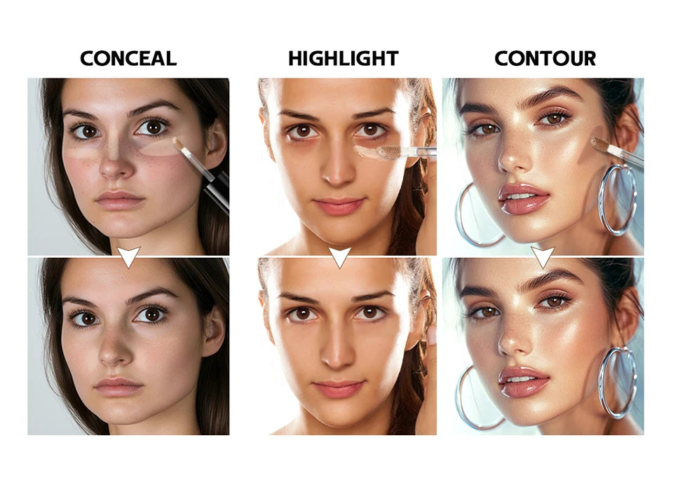Lakerain Waterproof Concealer Matte High Coverage Liquid Foundation - 11
