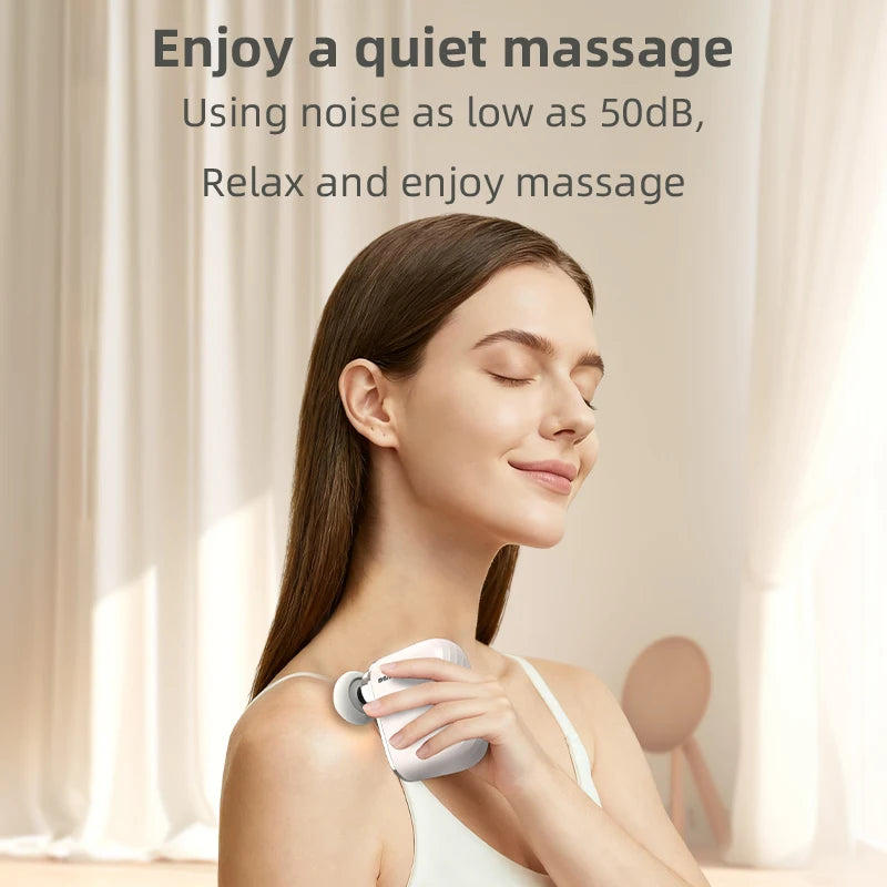 Mini Pocket Fascia Gun Portable Muscle Relaxation Massager - 5