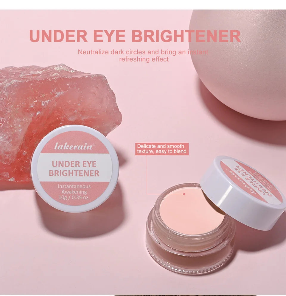 Lakerain Under Eye Brightener Hydrating Concealer Cream - 10