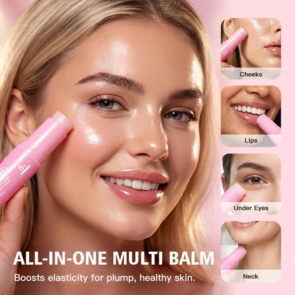 PDRN Pink Collagen Volumer Multi Balm Hydrating Stick - 2