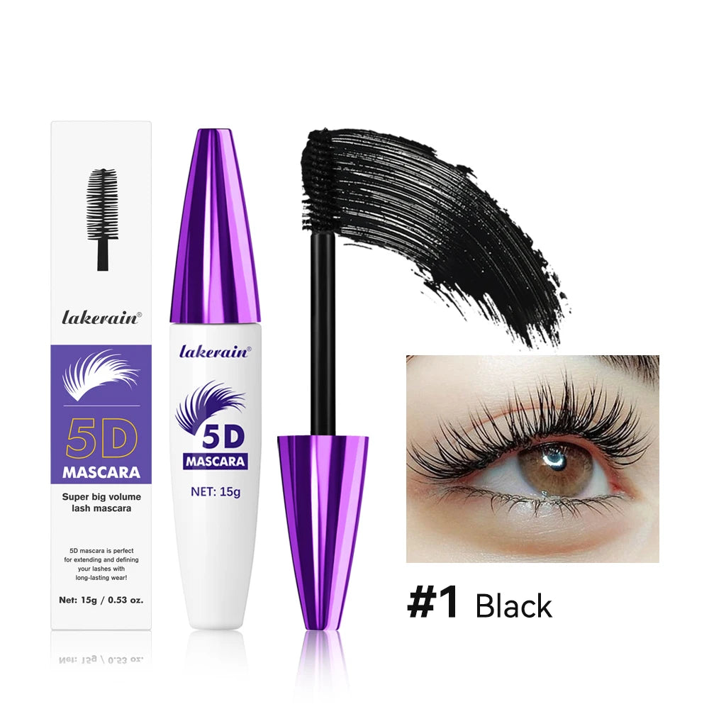 5D Waterproof Lengthening Mascara Voluminous Curling Eyelashes - 23