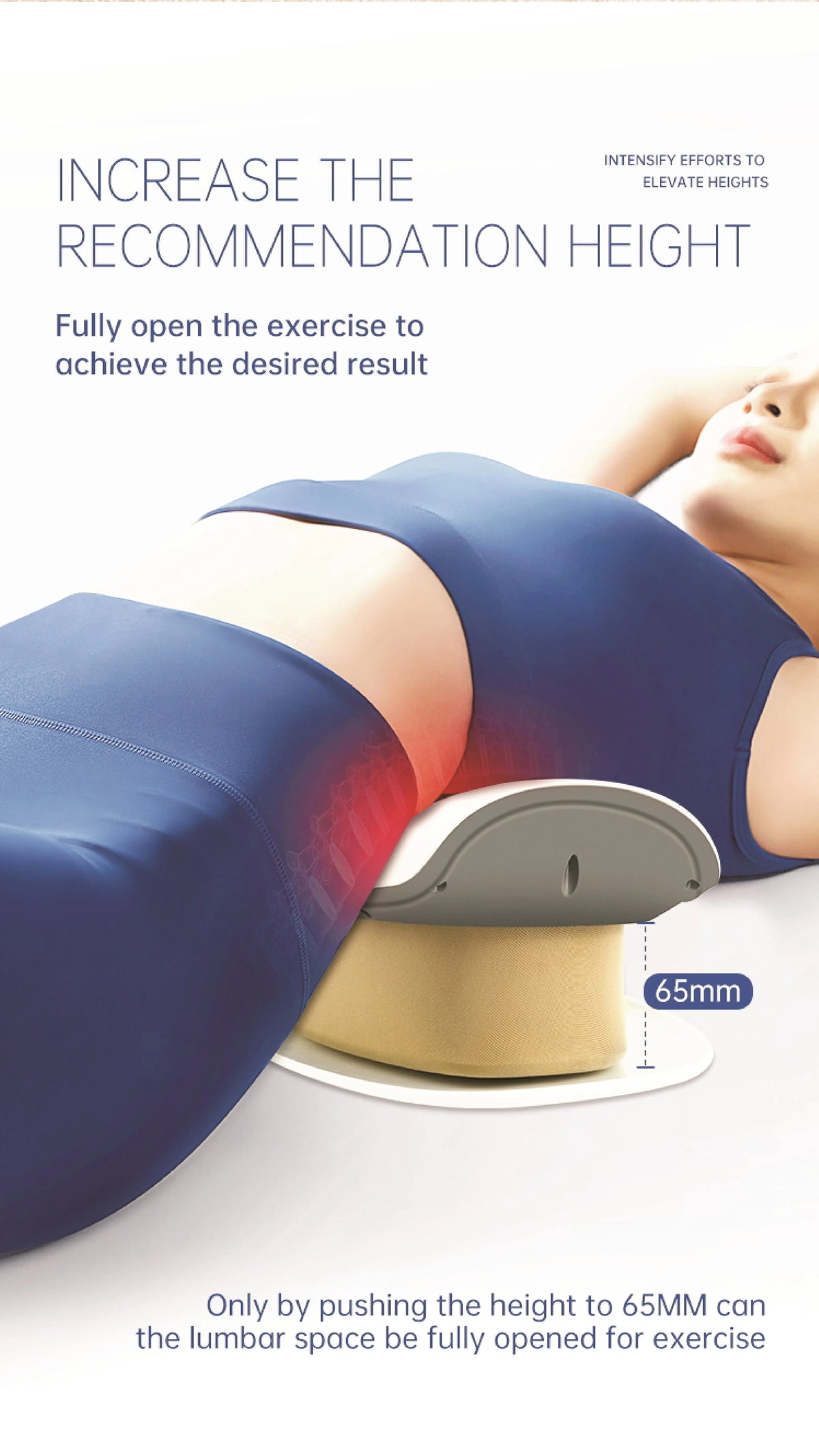 Electric Lumbar Traction Massager Back Stretcher