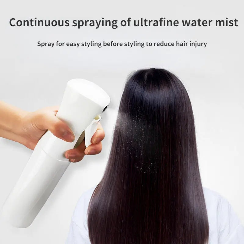 Continuous Fine Mist Spray Bottle Hair Styling and Plant Mister - 10