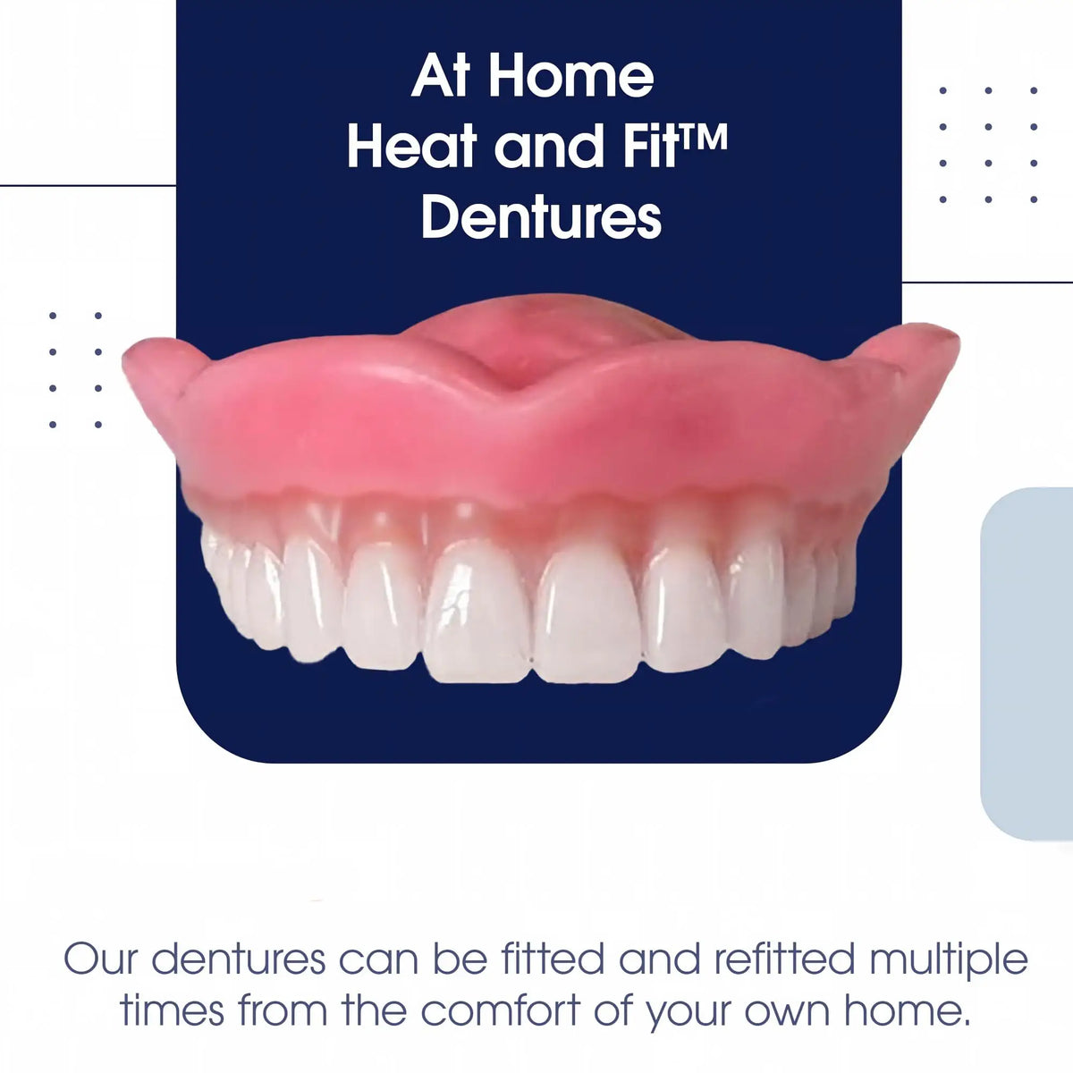 Instant Smile Veneers Upper Lower Teeth Set Denture Kit
