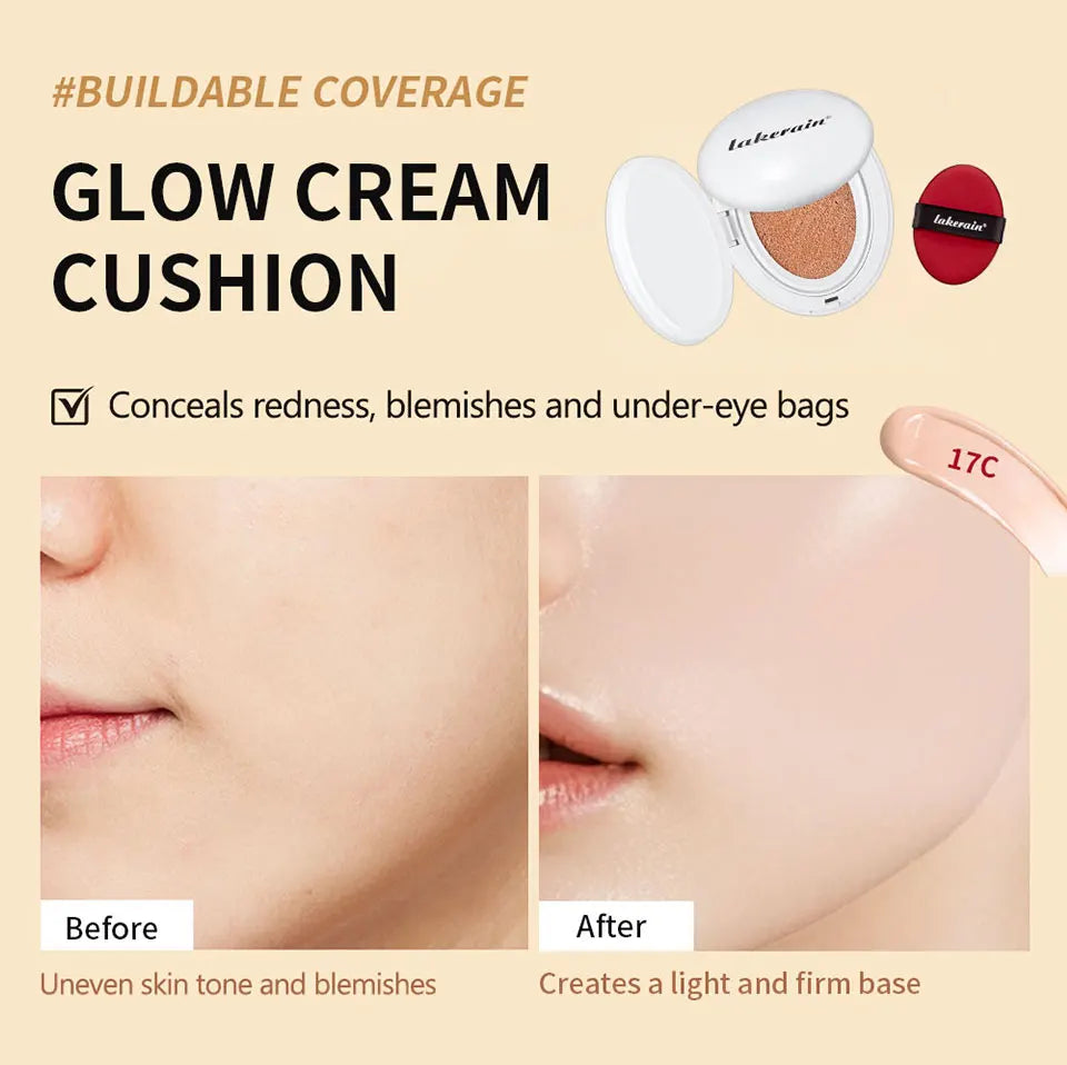 Glow Cream Cushion Foundation Hydrating Glow Finish Makeup