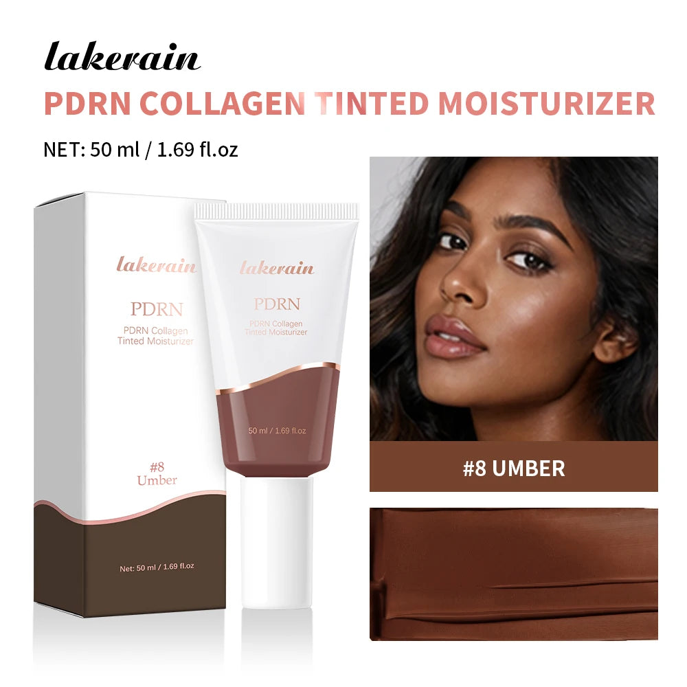 PDRN Collagen Tinted Moisturizer Radiant Glow Foundation Makeup - 26