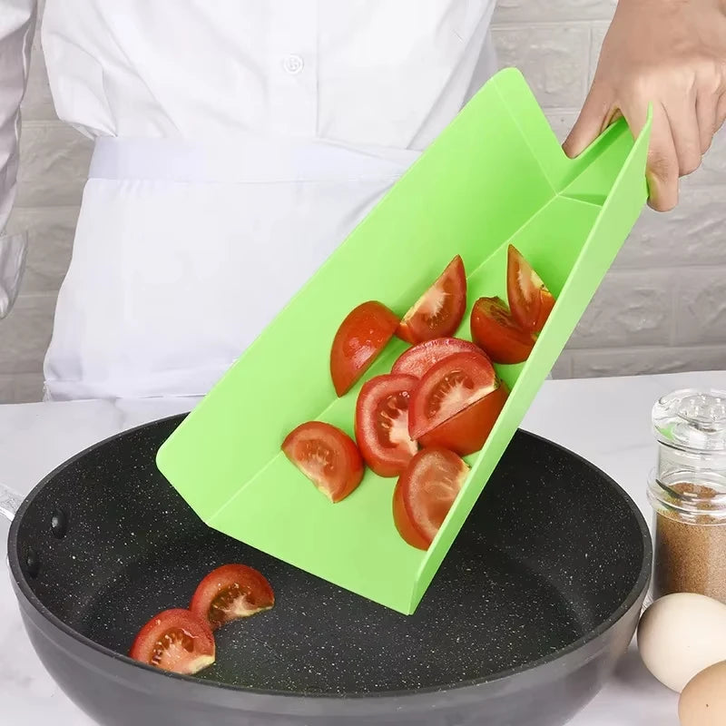 Foldable Shovel Cutting Board Kitchen Food Chopper Prep Tray