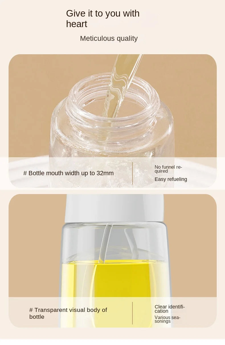 Kitchen Oil Sprayer Bottle Mist Dispenser for Cooking and Air Fryer - 14