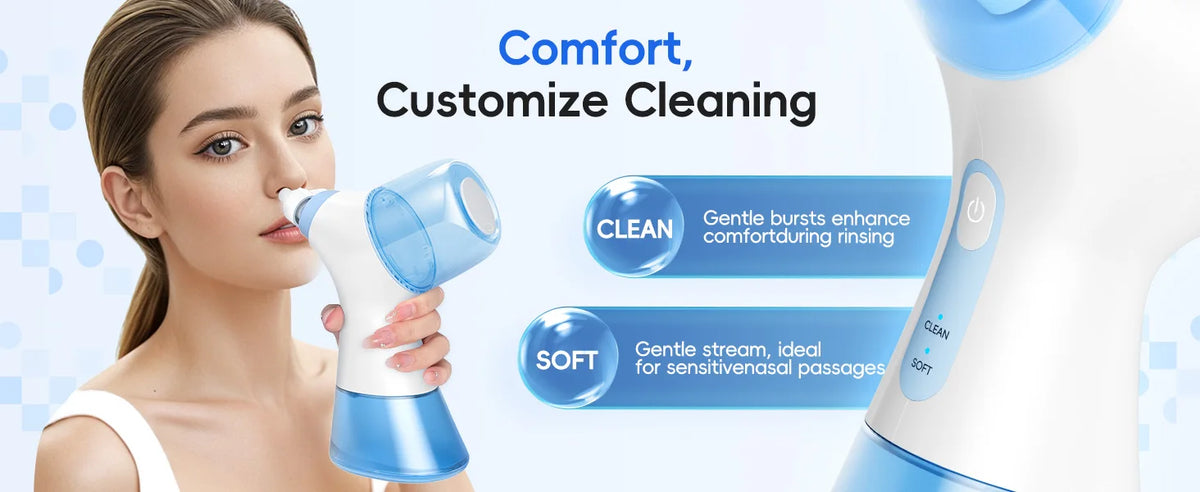 Nasal Rinse Irrigation & Water Flosser Combo