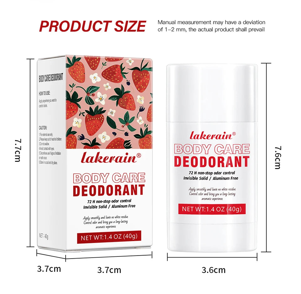 Whole Body Deodorant Balm Stick Odor Control