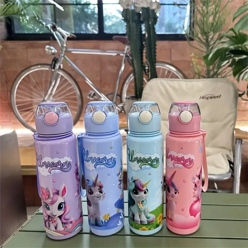 Fantia 700ml BPA Free Space Cup Portable Water Bottle with Straw - 5