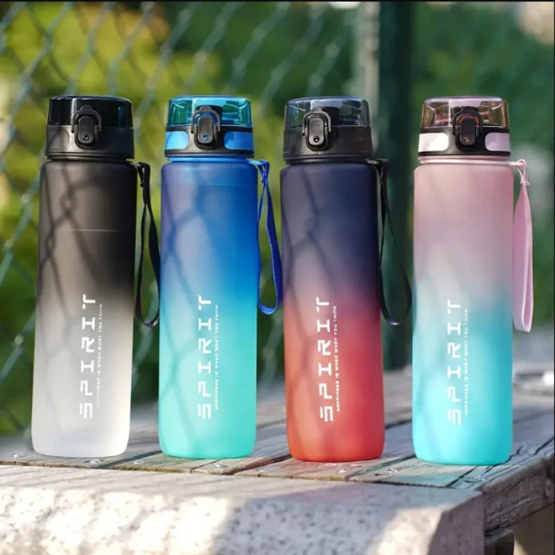 Fantia Leak Proof Sports Water Bottle Portable Fitness Hydration Cup - 9