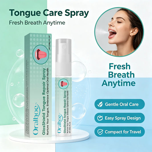 Tongue Repair Spray for Coated Tongue and Bad Breath Relief