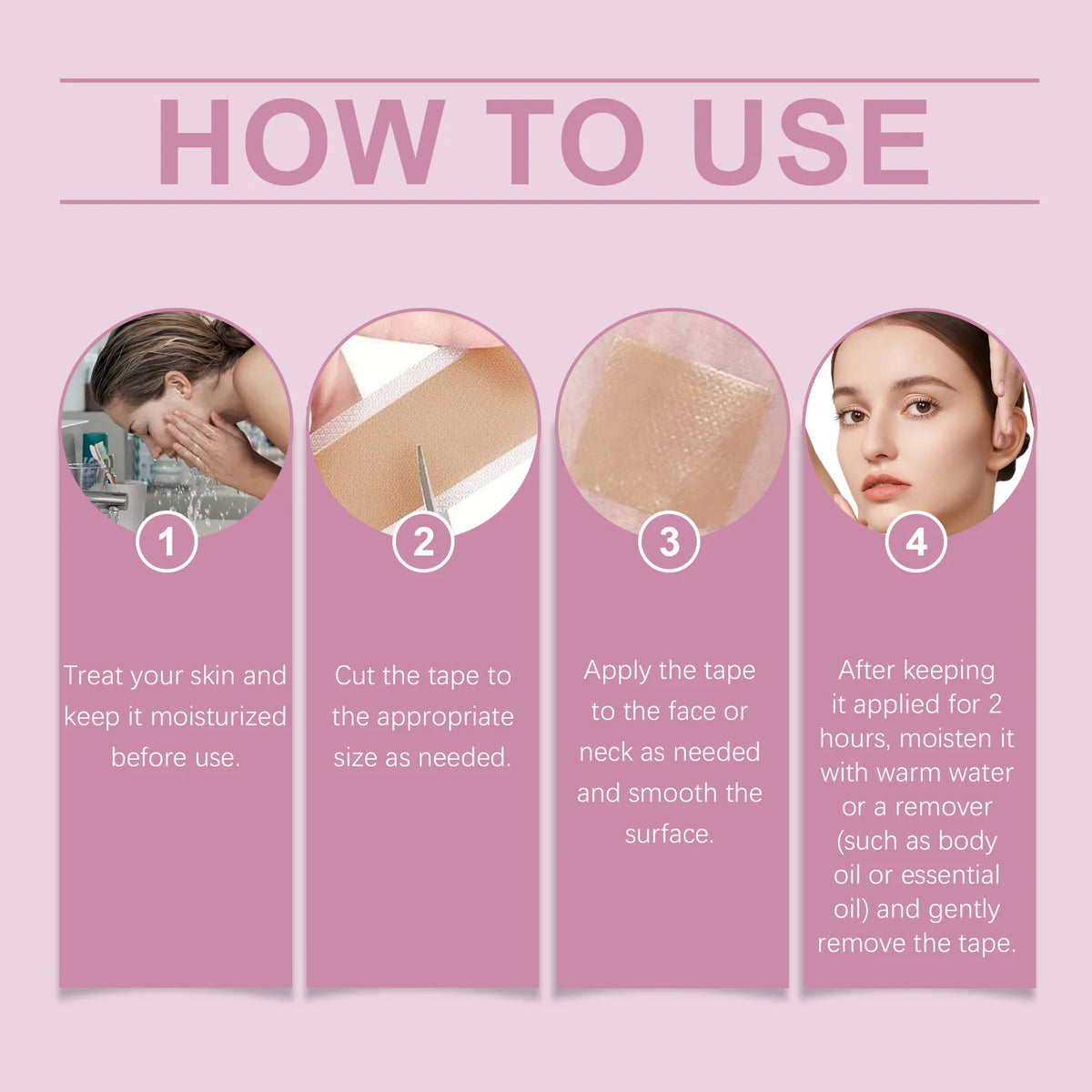 Silicone Collagen Scar Tape & Wrinkle Patch