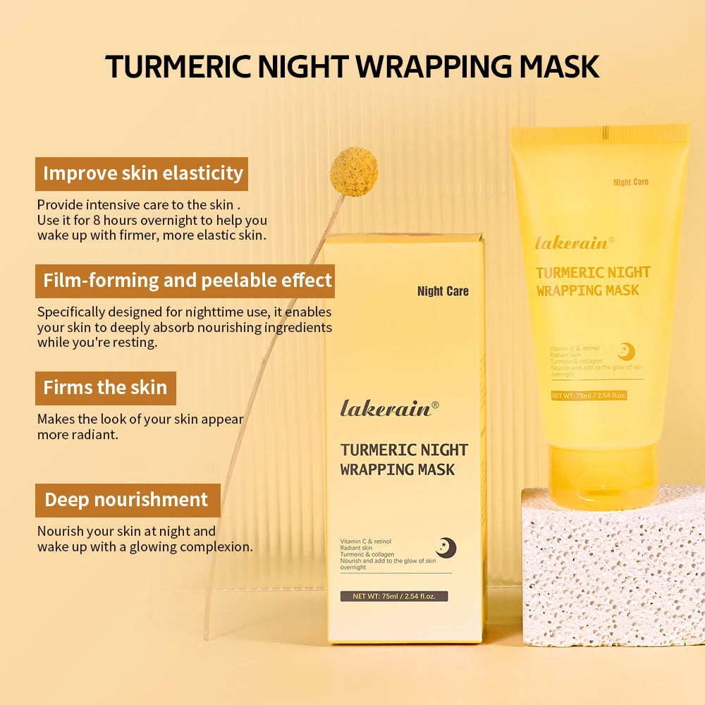 Turmeric Collagen Overnight Peel Off Sleeping Mask