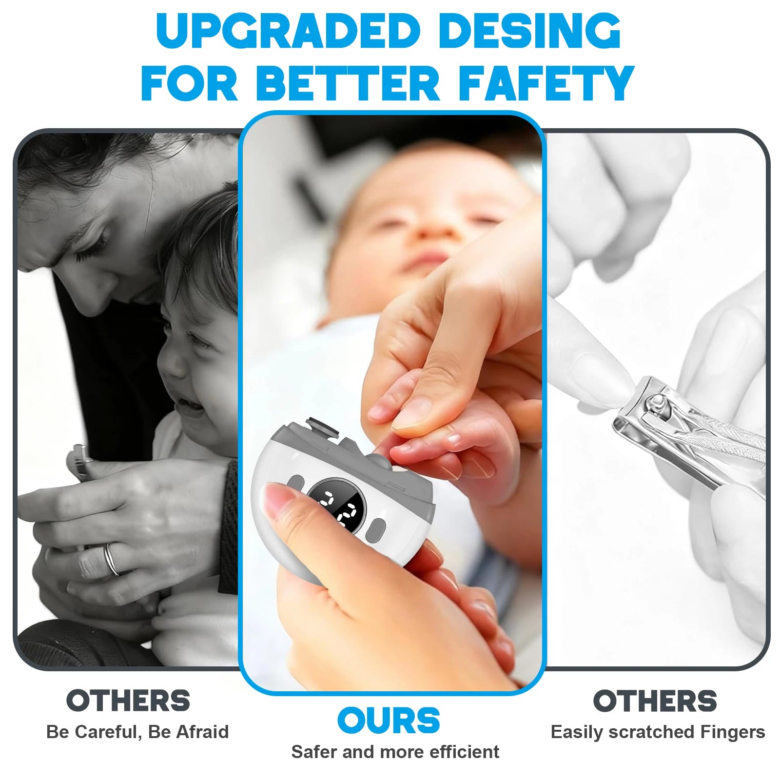 Electric Automatic Nail Clipper and Trimmer - 6