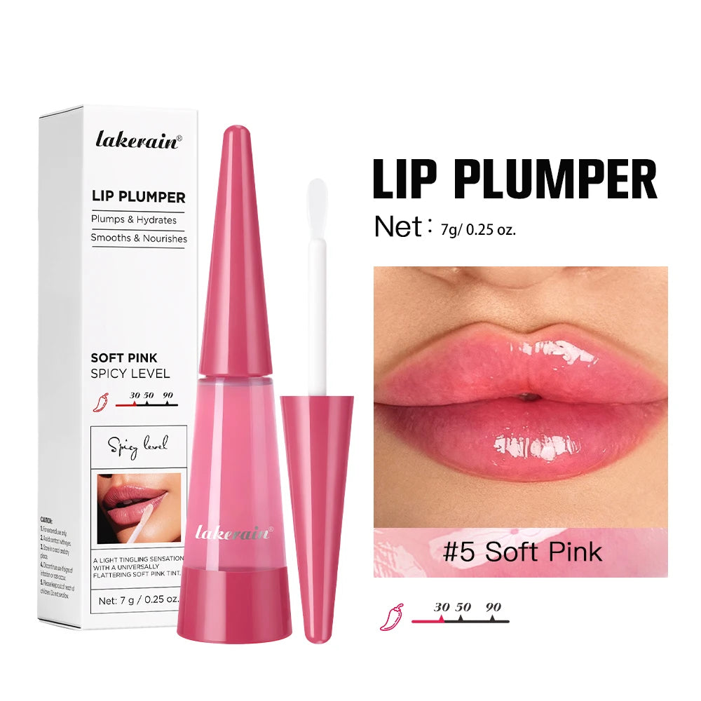 Korean Lip Plumper Oil Hydrating Gloss Balm - 20