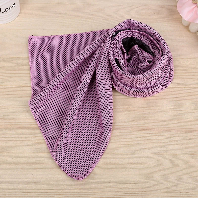 Instant Cooling Towel for Sports Fitness Workout and Yoga Sweat Relief