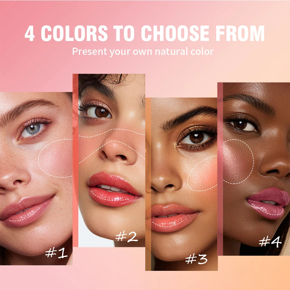 pH Activated Lip And Cheek Stain Natural Color Change Hydrating Tint - 10