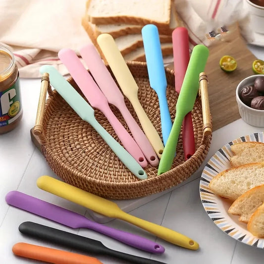 Silicone Spatula Heat Resistant Kitchen Baking Scraper Butter Spreader