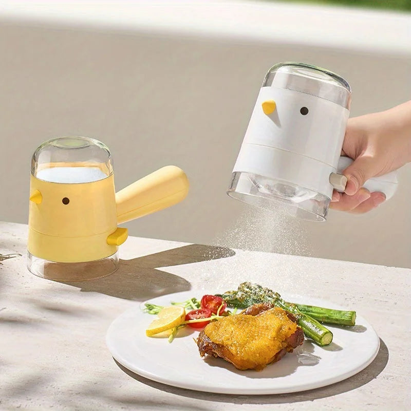 Bird Shaped Quantitative Salt Dispenser Precise Seasoning Control Jar - 9