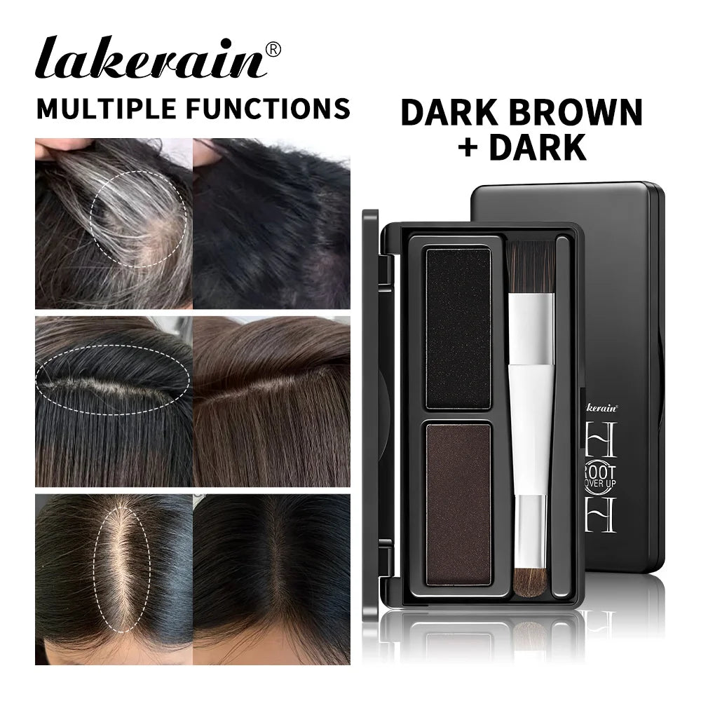 Natural Hair Line Shadow Powder Root Cover Up Concealer Palette - 1