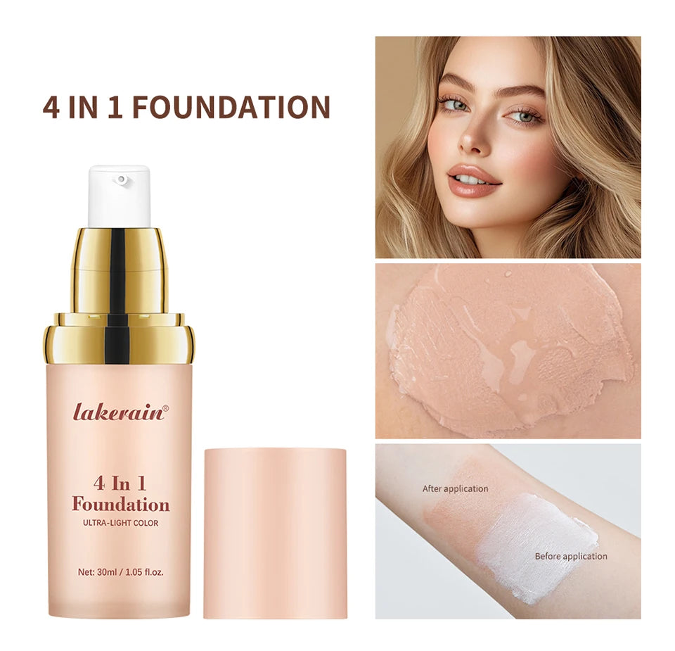Color Changing Foundation SPF 30 Moisturizing Makeup Base - 8
