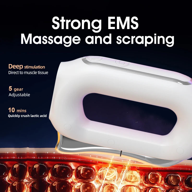 Electric Fascia Knife Vibration Body Massager Muscle Relaxation Tool - 3